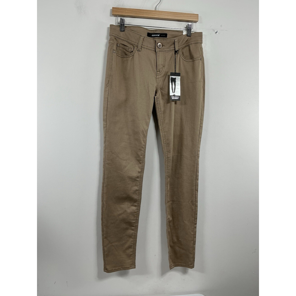 Jordache Skinny Jeans in Khaki Tan